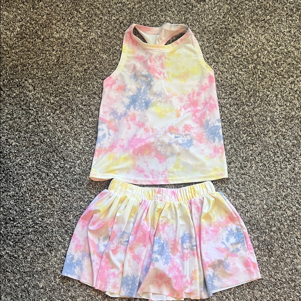 OshKosh B'gosh Tie-Dye Tank Top and Skirt